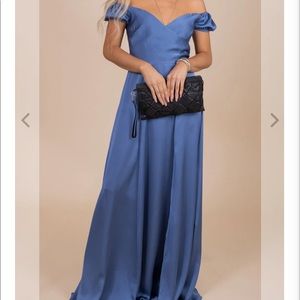 Whimsical mind cap sleeve maxi dress